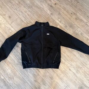 Figs Women's Black Bomber Jacket